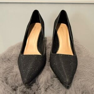 Le Chateau Sparkling Black Women's Heels